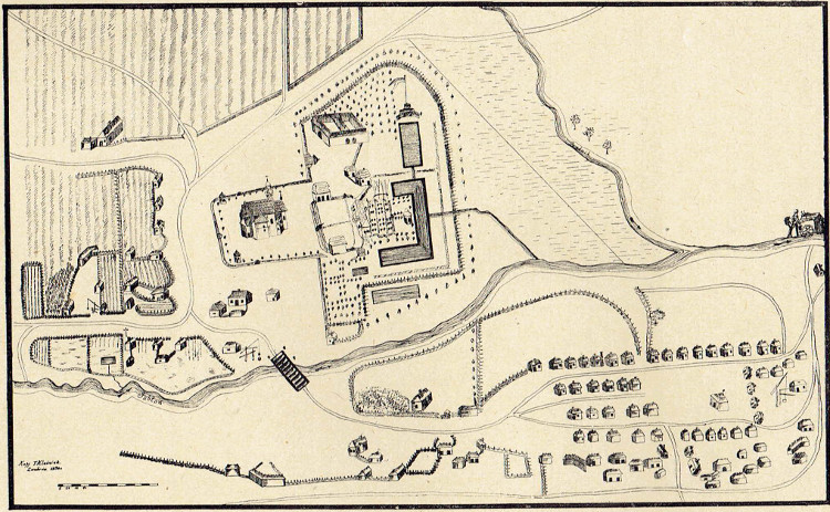 mapa zambrowa ze średniowiecza