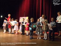 Konkurs Recytatorski O NAGRODĘ MISIA WIERSZOWNISIA, Zambrów MOK 5.05.2013r.