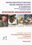 Zenon Krajewski - spotkanie autorskie